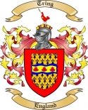 Tring Family Crest from England