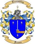 Troumbley Family Crest from France