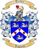Tucker Family Crest from England