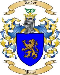 Tudor Family Crest from Wales