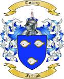 Turbey Family Crest from Ireland