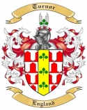 Turnor Family Crest from England