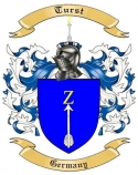 Turst Family Crest from Germany