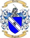 Turtle Family Crest from England