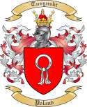Tusynski Family Crest from Poland
