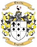 Twaite Family Crest from England