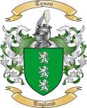Tyson Family Crest from England