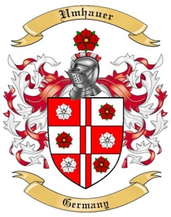 Umhauer Family Crest from Germany