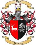 Upp Family Crest from Germany