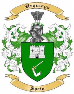 Urquiaga Family Crest from Spain