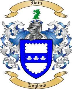 Vain Family Crest from England