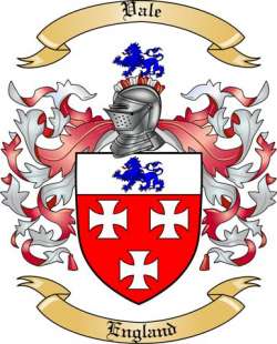 Vale Family Crest from England