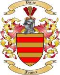 Valee Family Crest from France