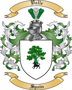 Valle Family Crest from Spain