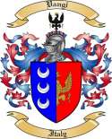 Vangi Family Crest from Italy