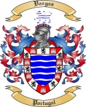 Vargas Family Crest from Portugal