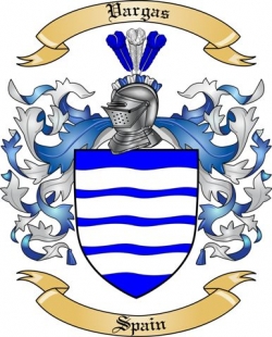 Vargas Family Crest from Spain