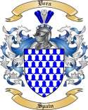 Vera Family Crest from Spain