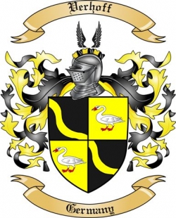Verhoff Family Crest from Germany