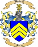 Violani Family Crest from Italy