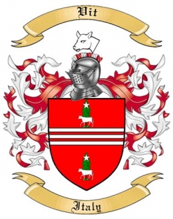 Vit Family Crest from Italy
