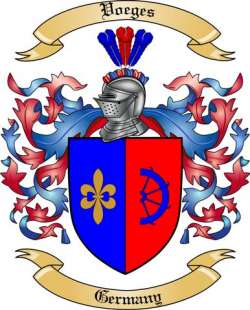 Voeges Family Crest from Germany