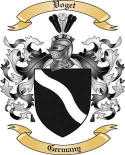 Voget Family Crest from Germany2