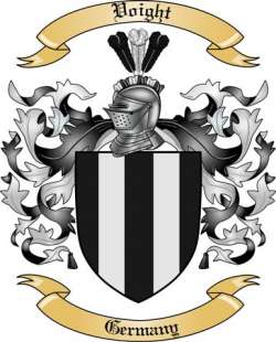 Voight Family Crest from Germany