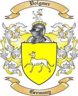 Volgmer Family Crest from Germany