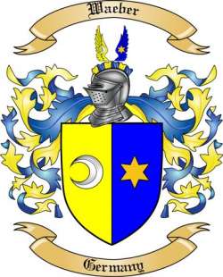 Waeber Family Crest from Germany3