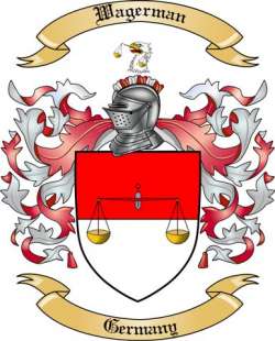Wagerman Family Crest from Germany