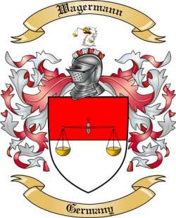 Wagermann Family Crest from Germany