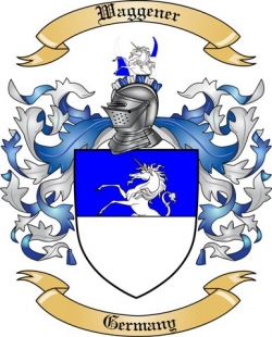Waggener Family Crest from Germany