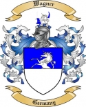 Wagner Family Crest from Germany