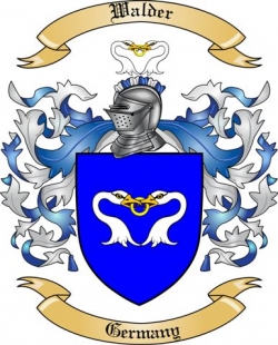 Walder Family Crest from Germany