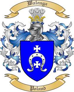 Walenga Family Crest from Poland