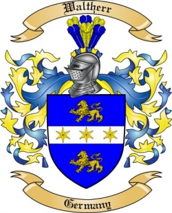 Waltherr Family Crest from Germany
