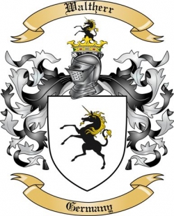 Waltherr Family Crest from Germany2