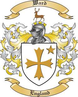 Ward Family Crest from England