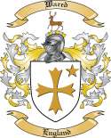 Wared Family Crest from England