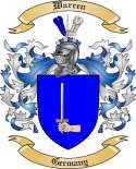 Warren Family Crest from Germany