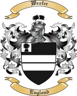 Weafer Family Crest from England