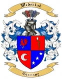 Wedekind Family Crest from Germany