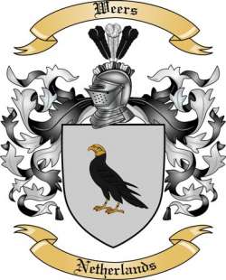 Weers Family Crest from Netherlands