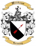 Weickaum Family Crest from Germany