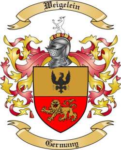 Weigelein Family Crest from Germany
