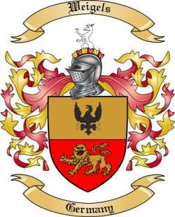 Weigels Family Crest from Germany