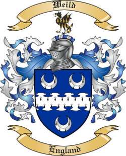 Weild Family Crest from England