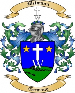 Weimann Family Crest from Germany