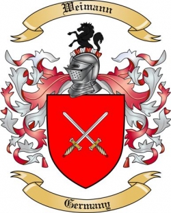 Weimann Family Crest from Germany2